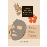 Тканевая грязевая маска The Saem Gem Miracle Black Pearl Mud Pack Sheet